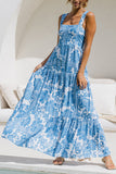Sleeveless Floral Maxi Dress