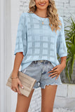 Loose-Fit Patterned Blouse