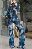 Stylish Two-Piece Animal Print Set