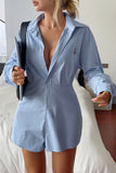 Versatile Button-Up Romper