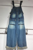 Utility Pocket Denim Jumpsuit