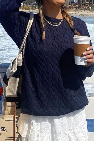 Cable-Knit Sweater for Effortless Style