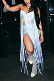 Fringe-Detail Tank Top