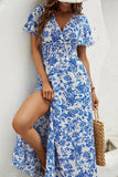Floral Print Maxi Dress