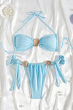 Chic Shell-Accented Bikini Set