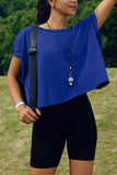 Cutout Back Sporty T-Shirt