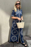 Patterned Maxi Dress