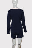 Chic Casual Shorts Set