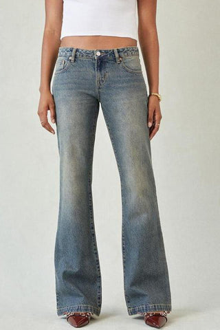 Classic Flare-Leg Jeans with Timeless Fit