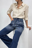 Classic Straight-Leg Denim Jeans