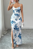 Floral Strappy Maxi Dress