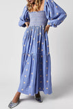 Floral Smocked Dress