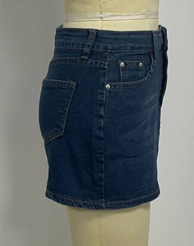 Classic Denim Mini Skirt