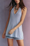 Halter Neck Short Set