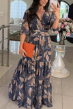 Floral Print Maxi Dress