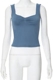 Ruched Detail Tank Top