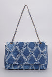 Heart Pattern Chain Shoulder Bag