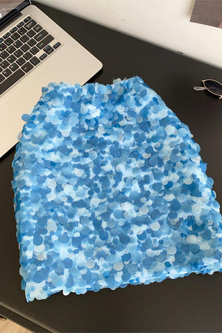 Sequin Mini Skirt
