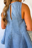 Sleeveless Flared Short Set