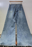 Floral Wide-Leg Jeans