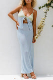 Tie-Front Skirt Set