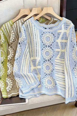 Intricate Patterned Sweater