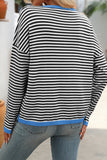 Striped Knit Sweater