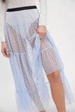 Flowy Sheer Maxi Skirt