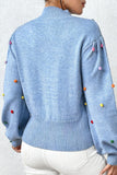 Playful Polka Dot Sweater