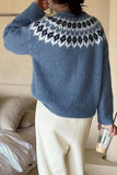 Nordic Patterned Cozy Sweater