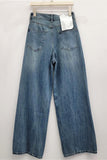 Classic Wide-Leg Straight Jeans