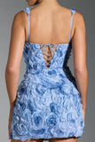 Floral Textured Sleeveless Sundress