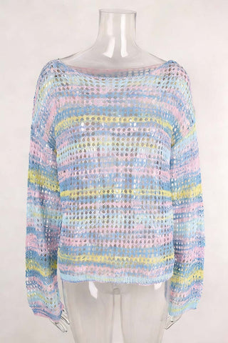 Open-Knit Beach Cover-Up