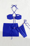 Stylish Bikini Set with Elegant Tie Accents