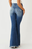 Distressed Flare Jeans