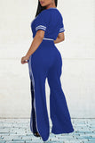 Striped Sporty Pants Set