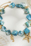 Seashell Charm Statement Necklace