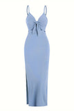 Stylish Tie Front Sundress