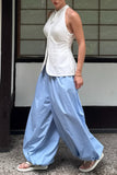 Wide-Leg Comfortable Casual Pants