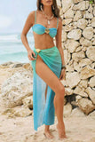Stylish Bikini Set with Elegant Cover-up