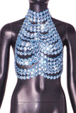 Crystal Embellished Halter Tank