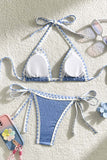 Stylish Triangle Bikini Set