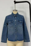 Classic Button-Up Denim Jacket