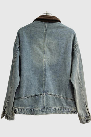 Embellished Floral Denim Jacket