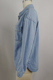 Classic Button Denim Shirt