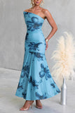 Off-Shoulder Floral Maxi Dress