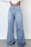 High-Waisted Wide Leg Jeans