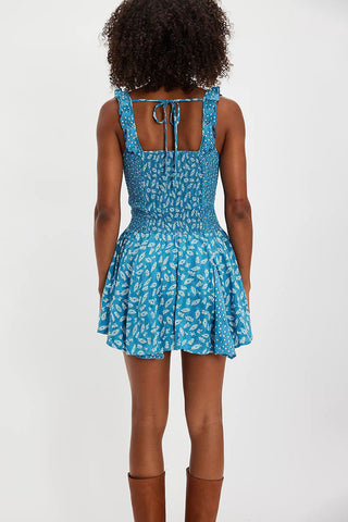 Flirty Tie-Front Casual Dress