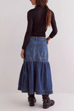 Versatile Denim Skirt