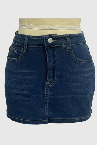 Classic Denim Mini Skirt